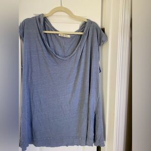 Free People -We the Free medium blue top